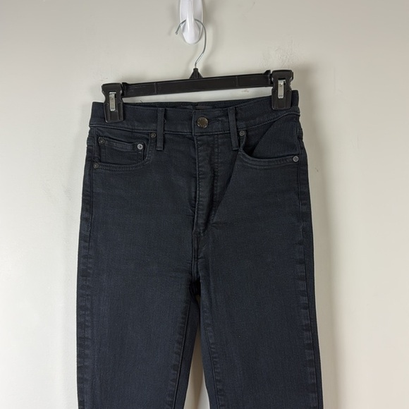 Denim Forum The Lola High Rise Skinny Black Size 26 - Picture 3 of 11